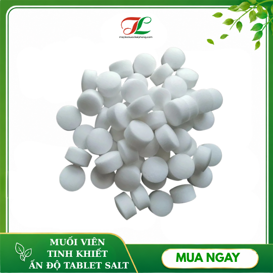 Muối viên tinh khiết Ấn Độ lọc nước