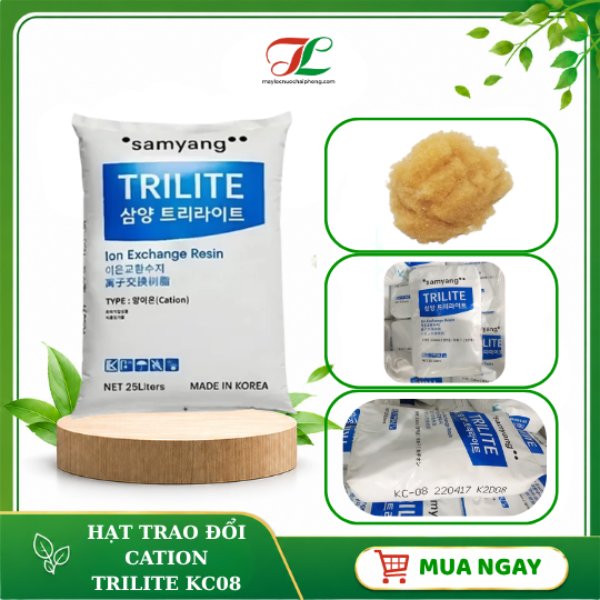 Hạt trao đổi Cation Trilite KC08