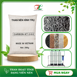 Than hoạt tính dạng viên nén