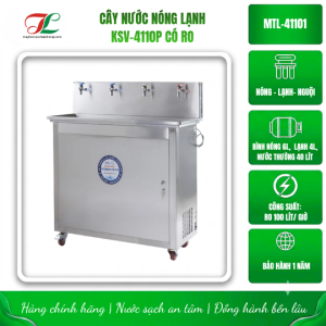 Cây nước nóng lạnh KOSOVOTA 4110P có RO 100L/h – Model MTL-41101